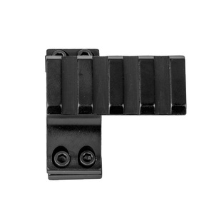 Support de fixation à double diamètre 40g sur mesure pour usine, 25,4 mm 30 mm, en alliage d'aluminium noir mat, à dégagement rapide, pour équipement tactique - Product Image 3