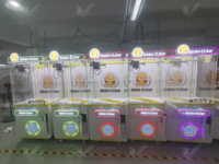 Pos carta di credito scansiona Paypal Qr Code No gettone giocattolo Grabber bambola di peluche artiglio macchina per interni Arcade giochi giocattolo Vending