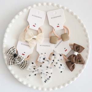 Baby Hair <strong>Ties</strong> with Bows for Toddler Elastic Ponytail Holders Small Hair <strong>Ties</strong> For Baby Girls Infants Hair Accessories - Product Image 4