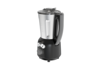 Mixeur chauffant 1,5~1,75 L avec 4 lames en acier inoxydable, carafe à alimentation par le haut, poignée ergonomique, pour préparations onctueuses et épaisses