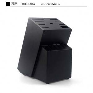 Nuevo en Existencia, Juego de Cuchillos de 16 Piezas, Acero Inoxidable, Mango Hueco, Cuchillo de Cocina con Soporte de Madera Maciza para Almacenamiento - Product Image 6