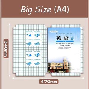 <span class=keywords><strong>Protège</strong></span>-livres transparents texturés effet diamant, Housses autocollantes imperméables pour manuels scolaires et cahiers, Enveloppes de livres durables - Product Image 5