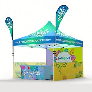 Diseño de Carpas Publicitarias Personalizadas para Exteriores para Exposiciones Promocionales y Sombrillas de Cuatro Patas - Product Image 2