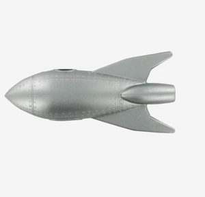 Balles anti-stress personnalisées en forme de fusée, jouets à presser en forme de vaisseaux spatiaux, avec logo promotionnel, cadeau en gros - Product Image 3