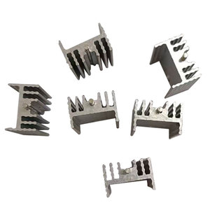 Profil de dissipateur thermique en aluminium Melt Eruption à 4 trous et double broche pour la dissipation thermique des adaptateurs d'alimentation - Product Image 3