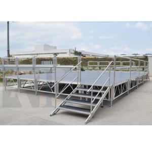 Escenario modular de aluminio para eventos de boda de fácil montaje - Product Image 3