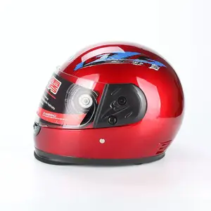 Casque de sécurité de moto, casque visage complet, prêt à l'emploi, livraison ou logo personnalisé, bon marché, Promotion