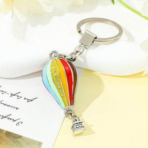 <span class=keywords><strong>Porte</strong></span>-clés personnalisé métal 3D montgolfière <span class=keywords><strong>Porte</strong></span>-clés créatif Turquie KAPADOKYA Souvenirs de voyage Cadeau imprimé UV <span class=keywords><strong>Porte</strong></span>-clés en alliage - Product Image 3