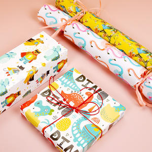 China Wholesale Gift Wrapping <strong>Paper</strong> <strong>Roll</strong> Custom Cartoon Birthday <strong>Christmas</strong> Gift Wrapping <strong>Paper</strong> - Product Image 1