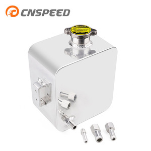<b>Modified</b> Car Water Tank Universal Auxiliary Coolant Reservoir Silver Cap <b>Plastic</b> Expansion Tank for Retrofit Upgrade - Product Image 5