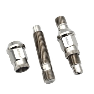 HRMin Gr5 titane M14 * 1.5*78mm <span class=keywords><strong>goujon</strong></span> <span class=keywords><strong>de</strong></span> <span class=keywords><strong>roue</strong></span> et M14 * 1.5*35mm écrou <span class=keywords><strong>de</strong></span> <span class=keywords><strong>roue</strong></span> écrous et accessoires pour voiture <span class=keywords><strong>de</strong></span> course <span class=keywords><strong>VW</strong></span> AUDI - Product Image 1