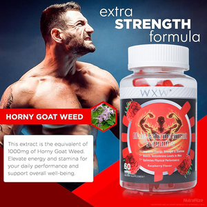 WXW 스톡 남성 강화 Ashwagandha Tribulus Terrestris 구미 남성 강화 지배자 거미 남성 강화 긴 거미 - Product Image 2