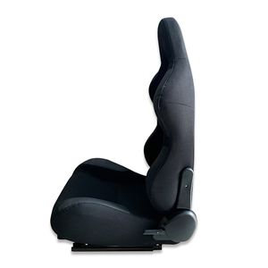 غطاء مقعد سيارة سباق, عالمي الرياضة سيارة الكبار سباق القماش الأسود + مادة pvc الضابط سيارة مقاعد سباق - Product Image 3