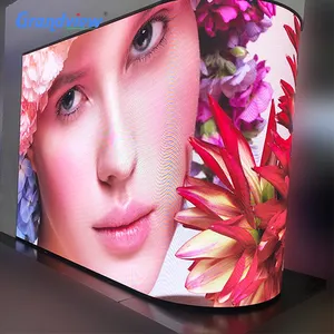 High Performance Full Color Led Display Screen Foldable LED Video Wall Screen Flexible Led Display