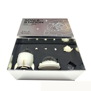 Custom Kids toy packaging drawer paper cardboard box with EVA foam insert