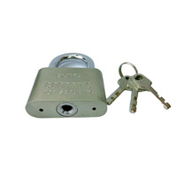 Cadenas en fer du fabricant à tige courte, à grande lame arrondie, étanche, antirouille, doublement poli, emballé