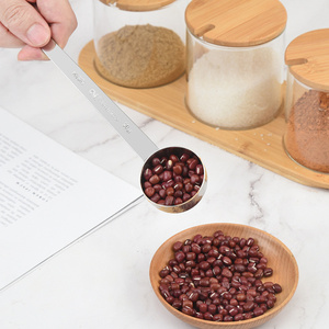 <span class=keywords><strong>Cuchara</strong></span> medidora de café de acero inoxidable de mango largo de <span class=keywords><strong>5</strong></span> <span class=keywords><strong>ml</strong></span> con logotipo personalizado - Product Image 3