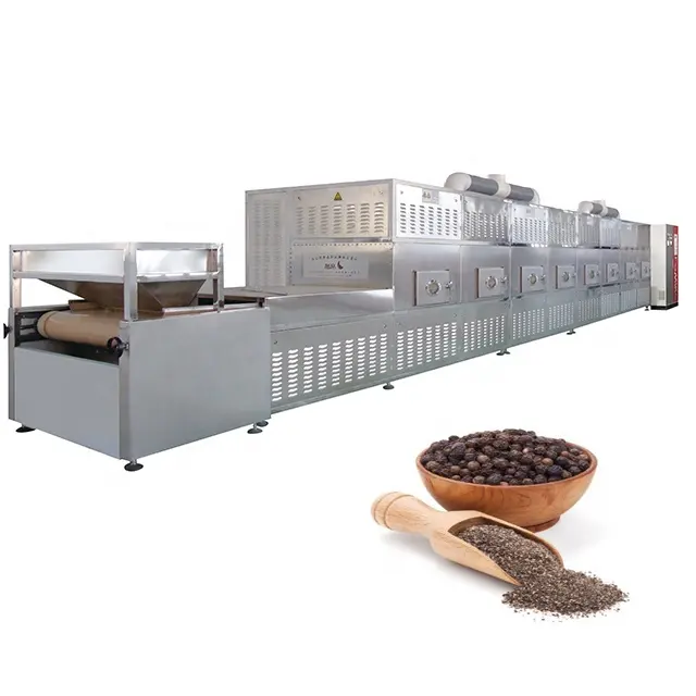 Anise Seeds Powder Sterilization Dryer Food Spice Pickles Processing Machine dehydration equipment Industrial Microwave