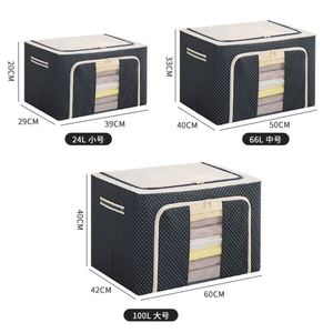 Bathbathroom Dining Living Room <b>Waterproof</b> Transparent Home Furniture Bedroom Modern Design Office <b>Storage</b> Foldable Fabric <b>Box</b> - Product Image 5