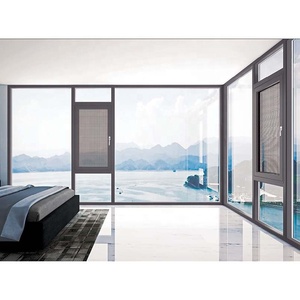 Fenêtre à battant en aluminium à double vitrage avec option de vitrage secondaire insonorisant Rw≥45dB pour appartement urbain et hôtel - Product Image 5
