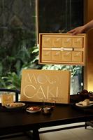 Boîtes Cadeaux Personnalisées de Luxe pour Gâteaux de Lune de la Fête de la Mi-Automne, Emballages Alimentaires en Carton Imprimé Or pour Desserts et Sucreries
