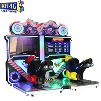 2022 plus Excitant Kh-Mr-01 Simulateur Rapide Racing Premières Sensations Fortes Rétro Arcade Jeu Machine Moto