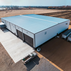 Entrepôt préfabriqué en structure légère en acier, directement <span class=keywords><strong>de</strong></span> l'usine, bâtiment métallique à prix abordable, garage en provenance <span class=keywords><strong>de</strong></span> Chine - Product Image 2