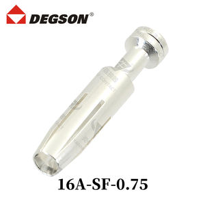 1PCS DEGSON GD Heavy-duty Connecteurs Aiguille à sertir Heavy FutPin Gild Mâle ou Femal  16A-SM-SF-GM-GF-0.37-0.5-0.75-1.0-1.5-2 - Product Image 2
