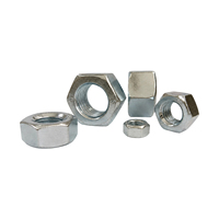 Écrous hexagonaux galvanisés au zinc de grade 5, norme américaine ASME B18.2.2, UNC UNF, fabricants de boulons et d'écrous fractionnés