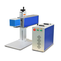 Machine de marquage laser à fibre LOORUN 20W 30W 50W 100W (tête Lasermech) pour pierre, caoutchouc, bois et MDF avec prise en charge LAS/DST