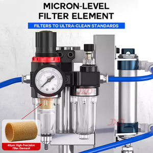 Unidad de tratamiento neumático original <span class=keywords><strong>AirTAC</strong></span> AFC1500M AFC2000M, filtro separador de agua y aceite para compresor, aire medio de trabajo - Product Image 5