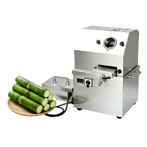 Exprimidor de Caña de Azúcar Eléctrico Portátil de 3 Rodillos, Acero Inoxidable, Grado Comercial, Funciona con Batería de 24V, para Puesto Móvil - Product Image 4