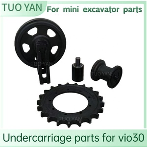 Bền Mini Máy Xúc Phụ Tùng Theo Dõi Con Lăn Cho <span class=keywords><strong>Yanmar</strong></span> Vio30 Bánh Xe Dưới Mini Digger Bộ Phận Vio35 Con Lăn Dưới - Product Image 5