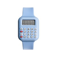 Montre électronique numérique en silicone pour enfants, avec affichage LED et calculatrice intégrée, modèle 2026, vente en gros d'usine, pour garçons et filles
