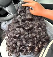 Cheveux naturels indonésiens 15A, Cheveux humains naturels vietnamiens, Cheveux humains naturels indiens bouclés, Lots de cheveux naturels, Cheveux indiens de donneur unique, Cheveux naturels