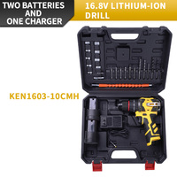 Perceuse sans fil et tournevis à vitesse variable, batterie lithium rechargeable, et marteau perforateur portatif sans balais