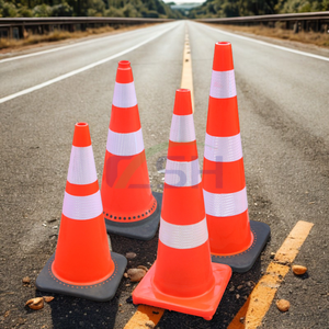 राजमार्ग पोस्ट ढहने वाले डेलीनेरेटर सुरक्षा और बाधाओं नारंगी निर्माण छोटे यातायात बिक्री के लिए कोई पार्किंग शंकु नहीं - Product Image 1