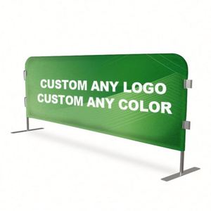 ผ้าคลุมรั้วกั้นฝูงชนแบบพิมพ์ลายตามสั่งขายส่ง ทำจาก PVC ไวนิล โพลีเอสเตอร์เมช - Product Image 3