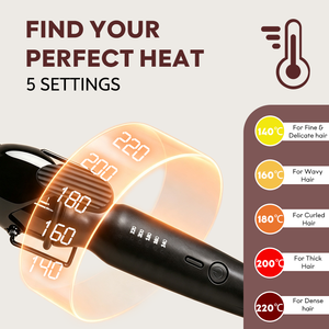 Fer <span class=keywords><strong>à</strong></span> boucler rapide OEM personnalisé 25 mm en céramique tourmaline anti-brûlure, <span class=keywords><strong>appareil</strong></span> professionnel pour salon, usage domestique et hôtelier - Product Image 3