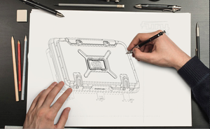 Fury 2018 + verre trempé en Fiber de carbone boîte à outils latérale multifonction porte aile de mouette pour Jeep Wrangler JL - Product Image 6