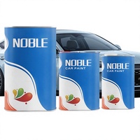Kit de vernis transparent 2K de qualité supérieure standard avec durcisseur et diluant pour la rénovation automobile