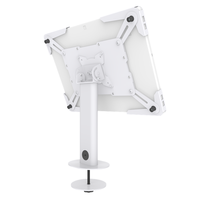 Support de tablette inclinable et pivotant en métal avec rotation à 360 degrés et inclinaison à 180 degrés pour tablettes Android de 7 à 10,1 pouces, capacité de 20 livres