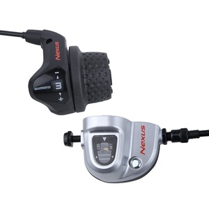 <span class=keywords><strong>Shimano</strong></span>-Palanca de <span class=keywords><strong>cambios</strong></span> NEXUS para bicicleta de 3 velocidades, juego combinado de palanca de freno, dial de dedo unido, cambio de 3 velocidades - Product Image 1