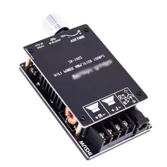 ZK-1002 100W+100W HIFI TPA3116 5.0 High Power Digital Amplifier Stereo Board AMP Amplificador Audio