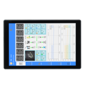 Solution logicielle de contrôle d'écran tactile capacitif économique Kinco HMI pour appareil électronique industriel G2100INT-LX
