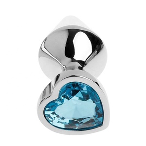 Hình Trái Tim Kim Loại hậu môn cắm Massager g-spot tuyến tiền liệt massage hậu môn hạt mông cắm dildo khiêu dâm đồ chơi - Product Image 5