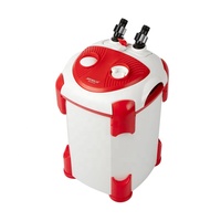 Filtre d'aquarium en plastique carré JENECA avec lampe UV et pompe à eau externe pour aquariums plantés dans les salles à manger