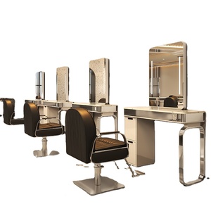 Hochey médical haute qualité Design moderne Salon meubles Style Salon de coiffure miroirs