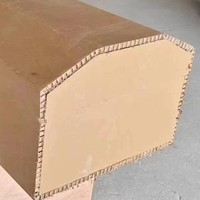Fábrica al por mayor panal de papel Biodegradable Urnas Cremación Cartón Ataúd para Funeral