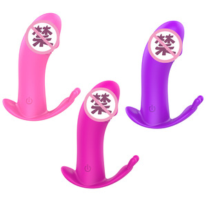 Women's Strap-On <strong>Vibrating</strong> Remote <strong>Dildo</strong> <strong>Sex</strong> Panty Wand Masturbator - Product Image 1